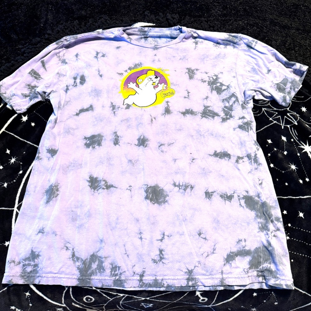 2024 Halloween Buccees tie dye tee